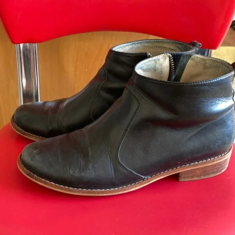 Fortress of Inca Handmade Cara Boots Black Women’s 8